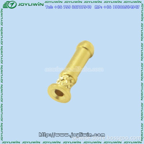 Lathe products RoHS gold-plated brass lock screw /lock screw or bolt